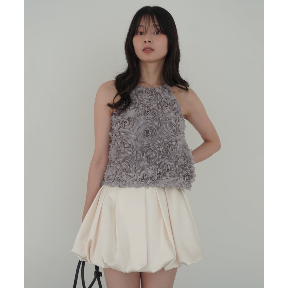 エイミーイストワール EIMY ISTOIRE ボリュームフラワーモチーフアメ