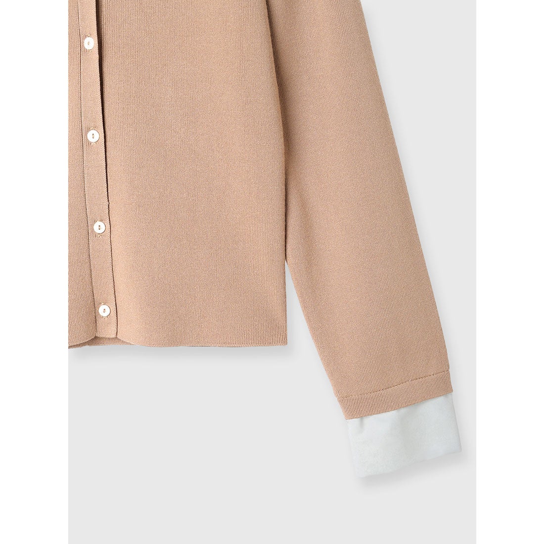 エイミーイストワール EIMY ISTOIRE EIMYロゴバイカラーニット