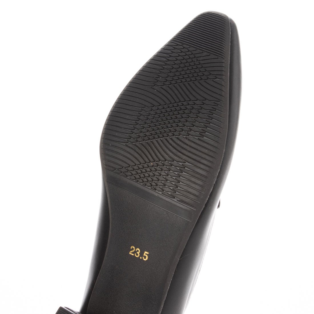 晴雨兼用【EVOL/イーボル】チャンキーヒールローファー IS9758