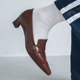 EVOL/イーボル】 ローヒールコインローファー IU5085 （ブラウン