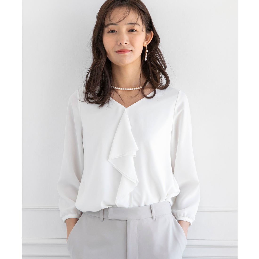 フォルムフォルマ form forma 【卒入学式で使える】フリルカラー