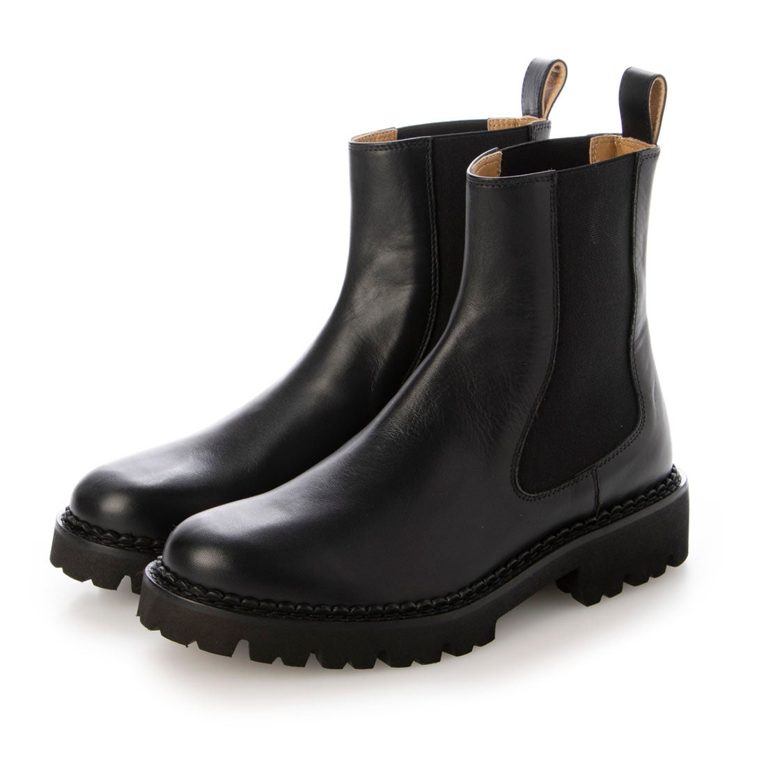 ファビオルスコーニ FABIO RUSCONI サイドゴアブーツ （ブラック