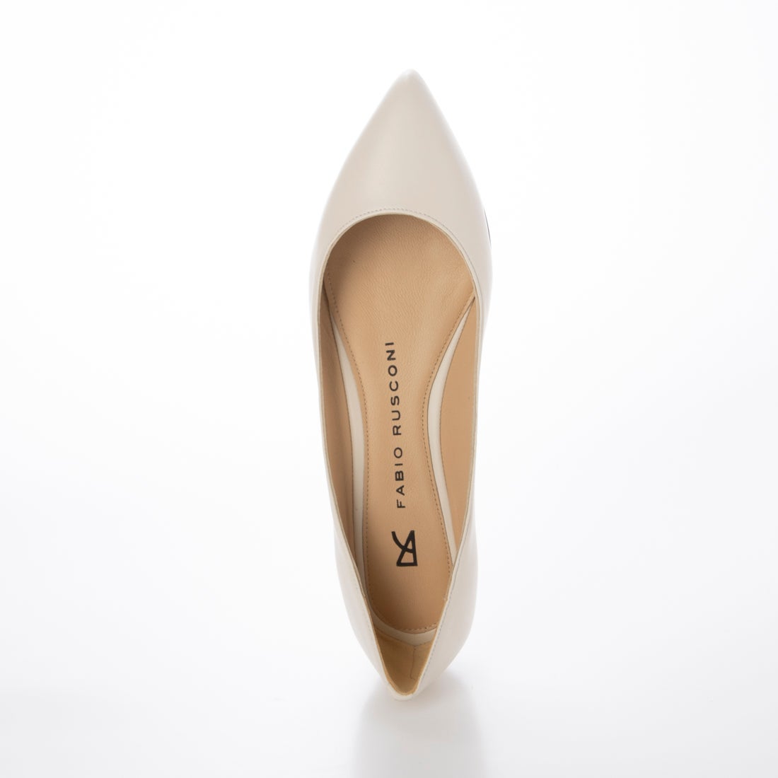 ファビオルスコーニ FABIO RUSCONI ポインテッドトウフラットパンプス