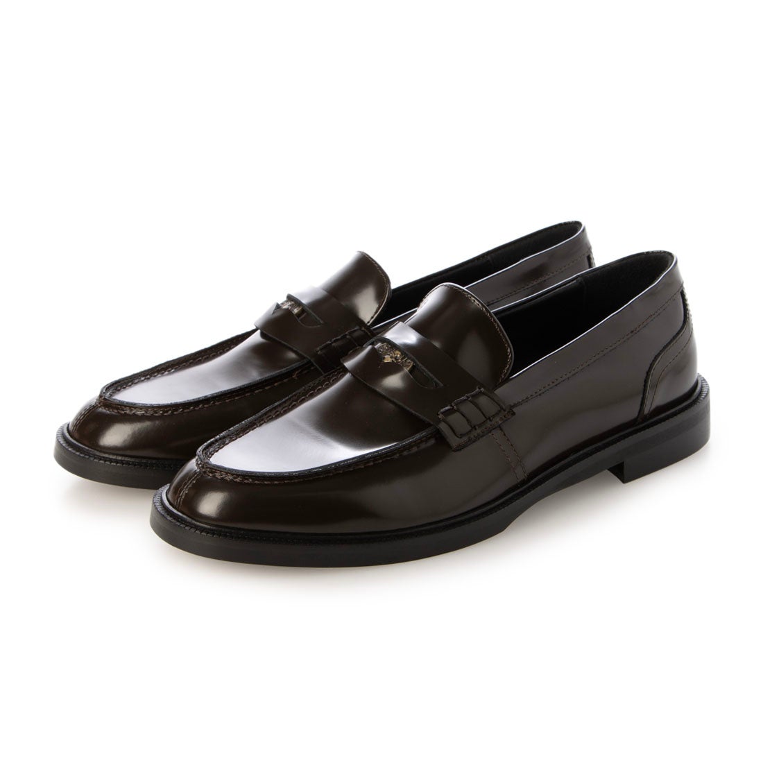 ファビオルスコーニ FABIO RUSCONI コインローファー （ブラウン