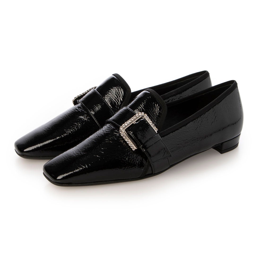 ファビオルスコーニ FABIO RUSCONI オペラシューズ （ブラック） -靴