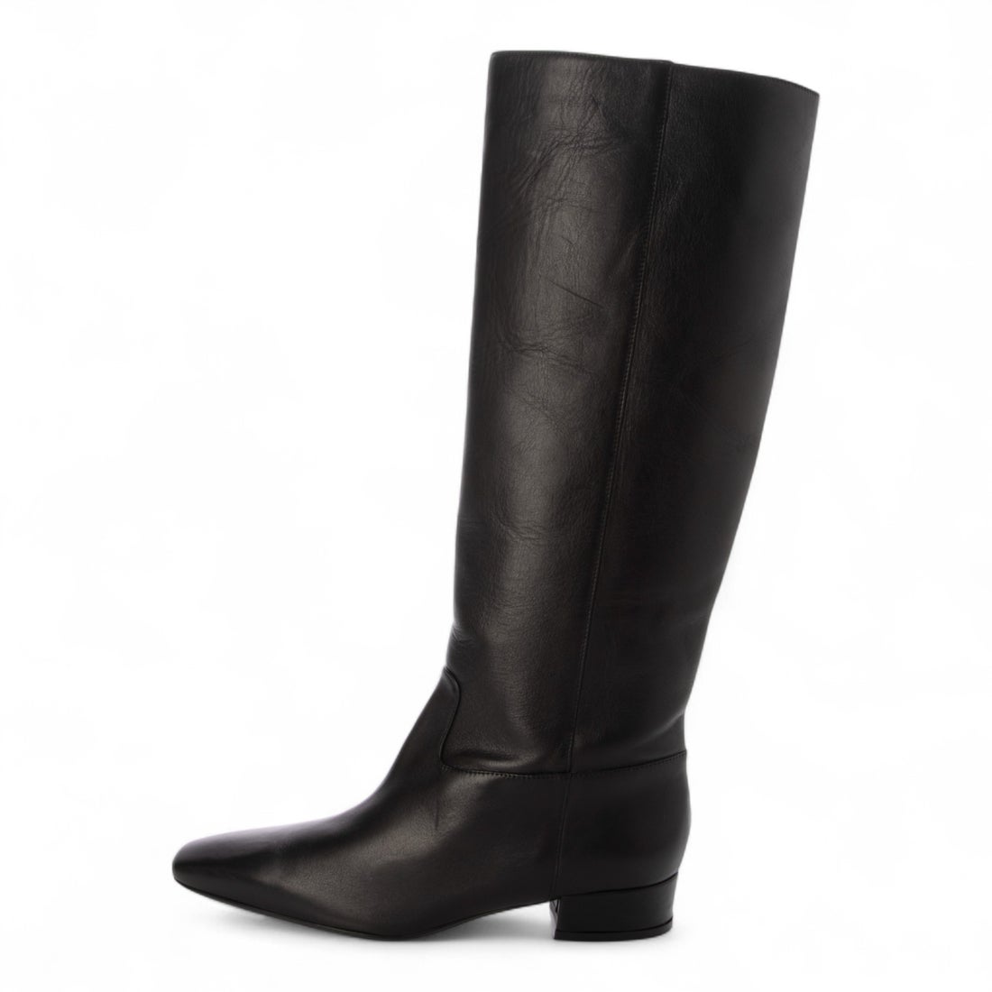 ファビオルスコーニ FABIO RUSCONI スクエアトゥロングブーツ