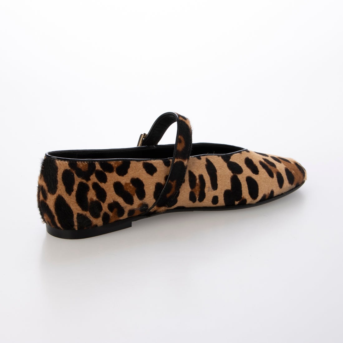 ファビオルスコーニ FABIO RUSCONI レオパード柄ストラップフラット