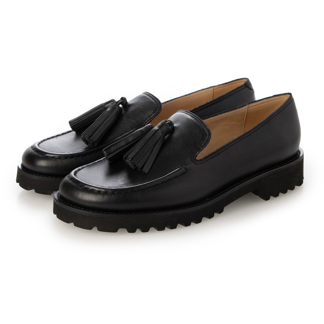 ファビオルスコーニ FABIO RUSCONI オブリークトウタッセルローファー