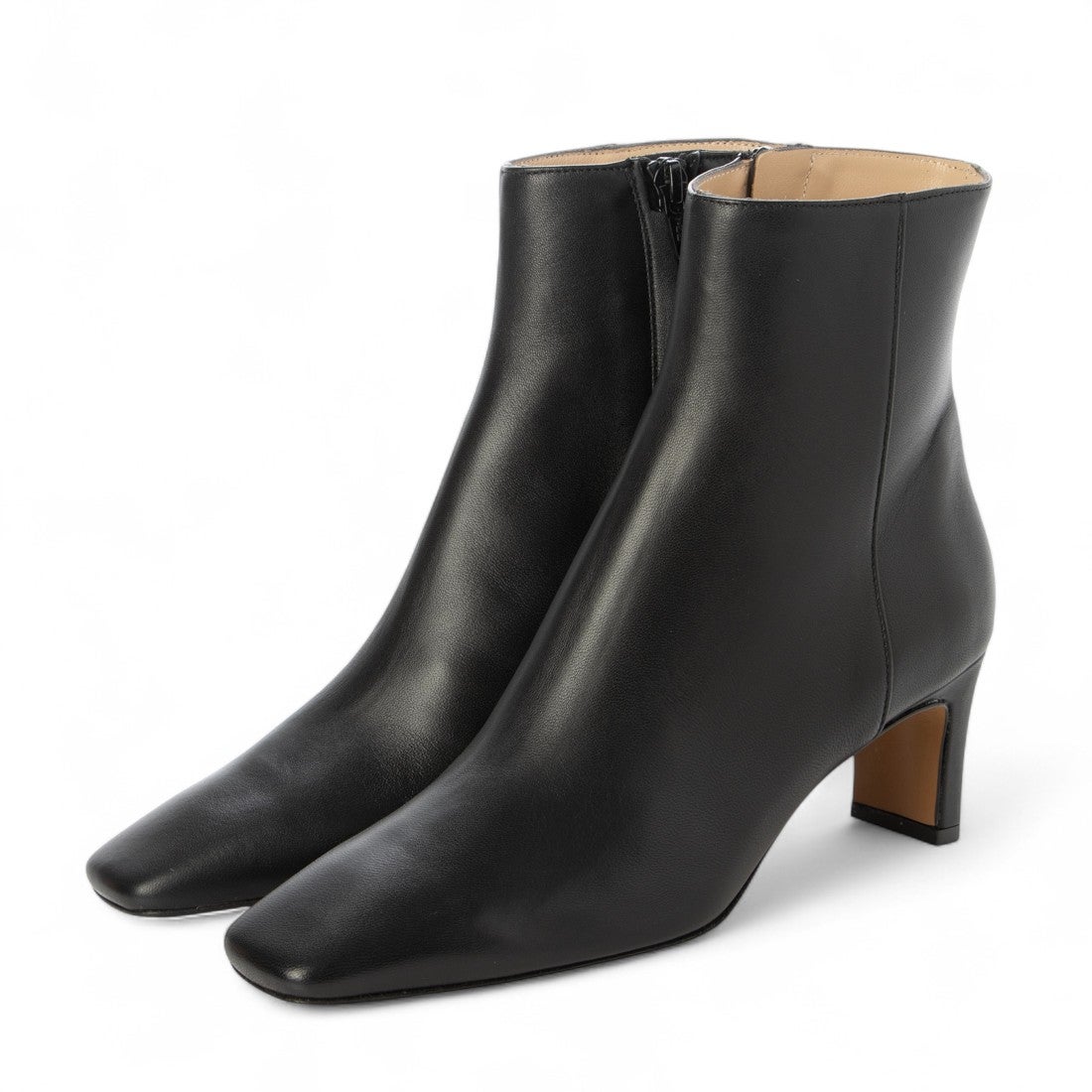 ファビオルスコーニ FABIO RUSCONI スクエアトゥショートブーツ