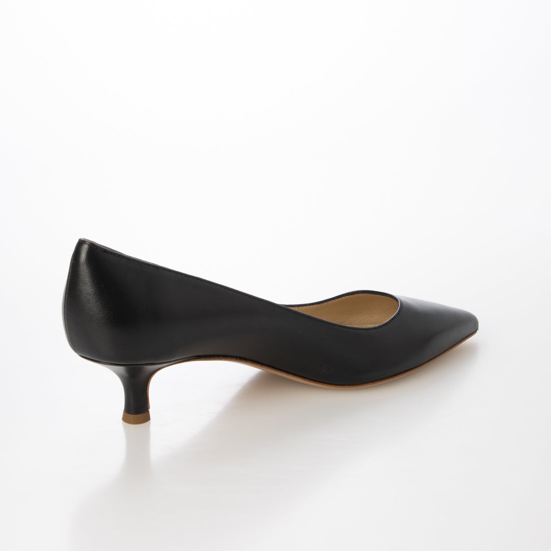 ファビオルスコーニ FABIO RUSCONI ポインテッドトゥレザーパンプス