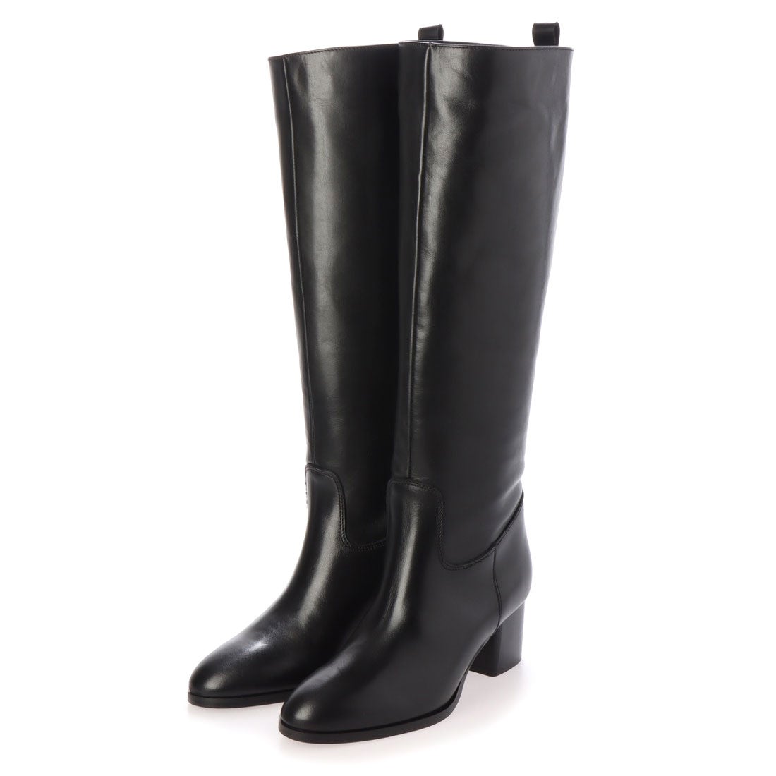 〇ファビオルスコーニ FABIO RUSCONI ロングブーツ （ブラック） -靴