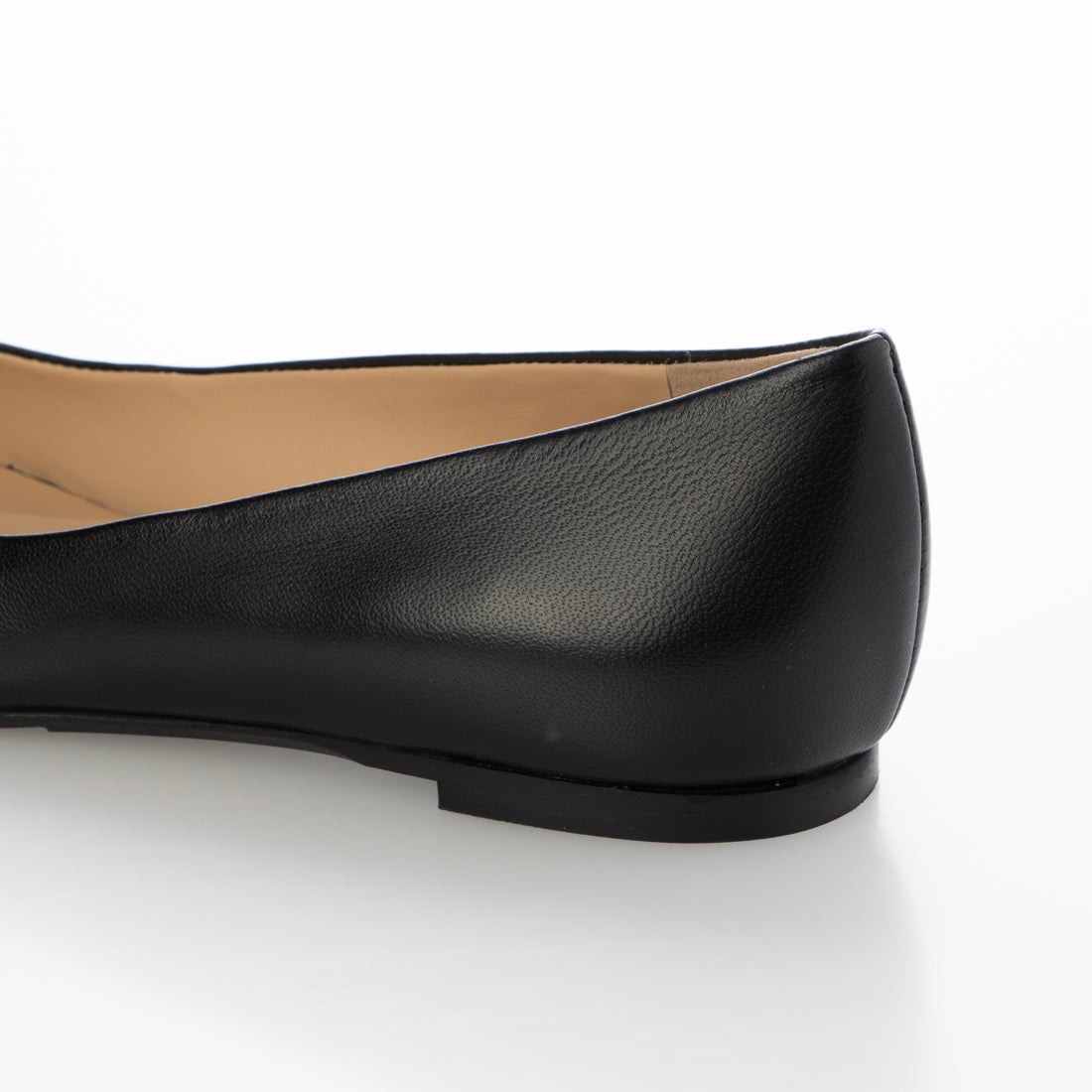 ○ファビオルスコーニ FABIO RUSCONI フラットパンプス （ブラック