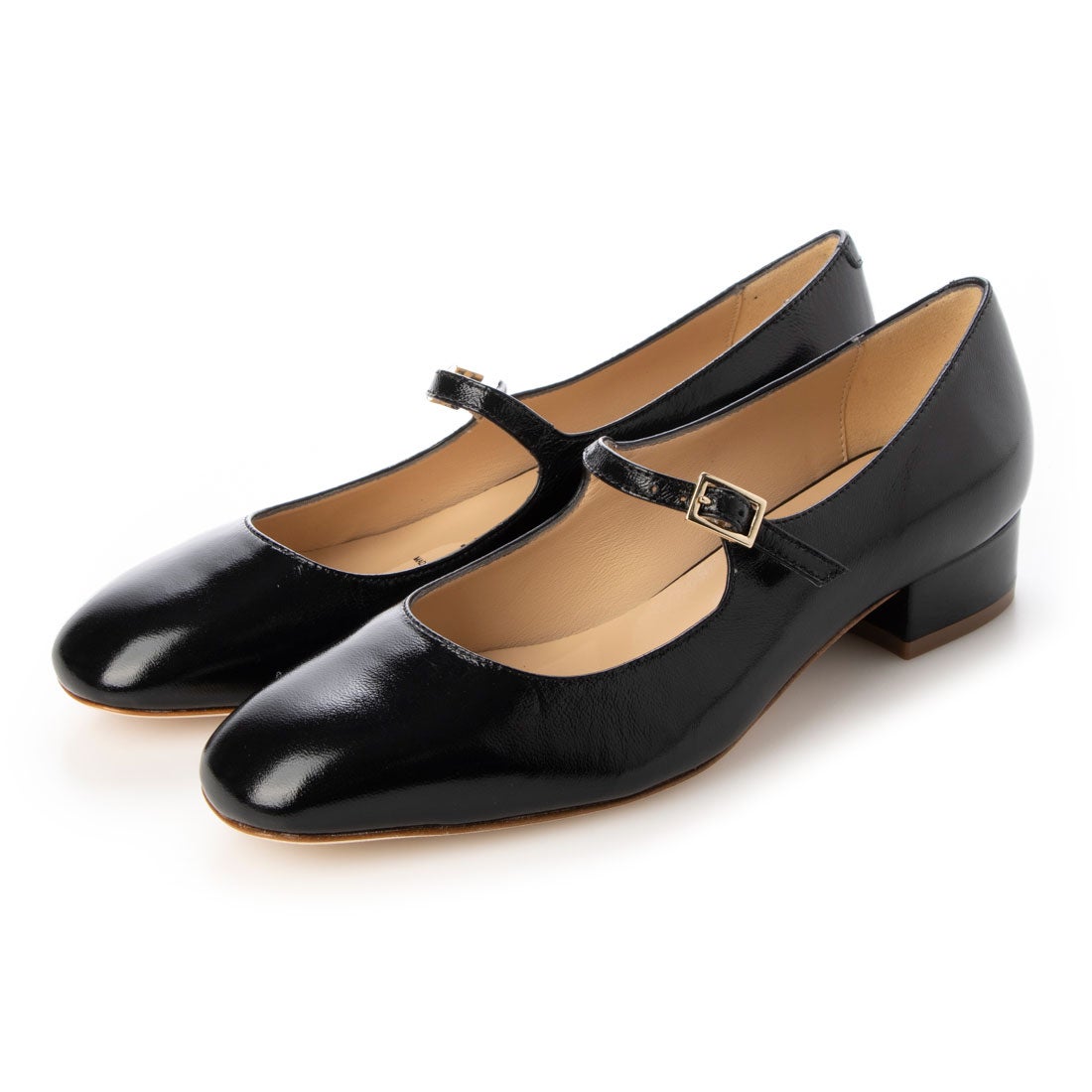 ファビオルスコーニ FABIO RUSCONI メリージェーンパンプス （ブラック