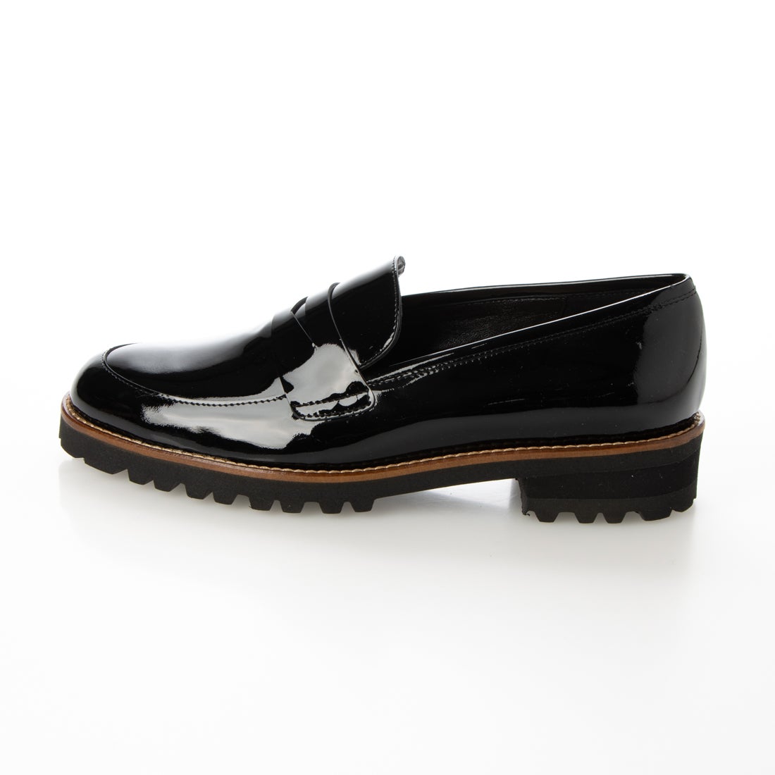 ○ファビオルスコーニ FABIO RUSCONI ローファー （ブラック