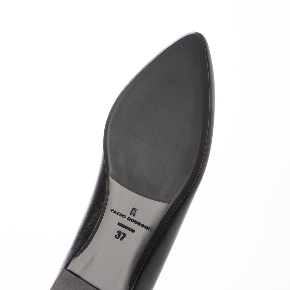 ○ファビオルスコーニ FABIO RUSCONI フラットパンプス （ブラック