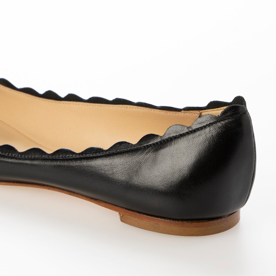 ○ファビオルスコーニ FABIO RUSCONI バレエシューズ （ブラック） -靴