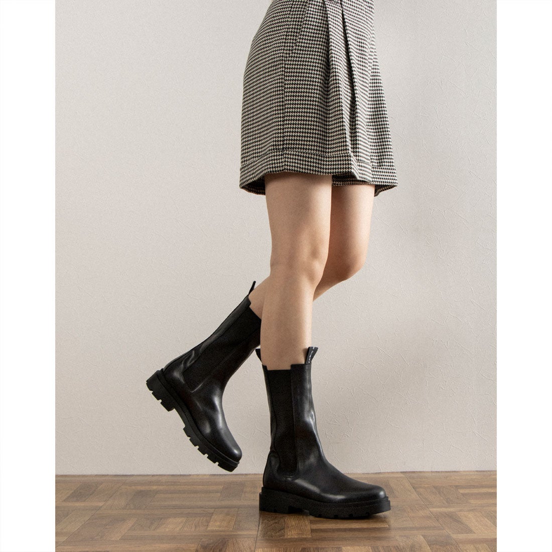 ファビオルスコーニ FABIO RUSCONI トラックソールサイドゴアブーツ