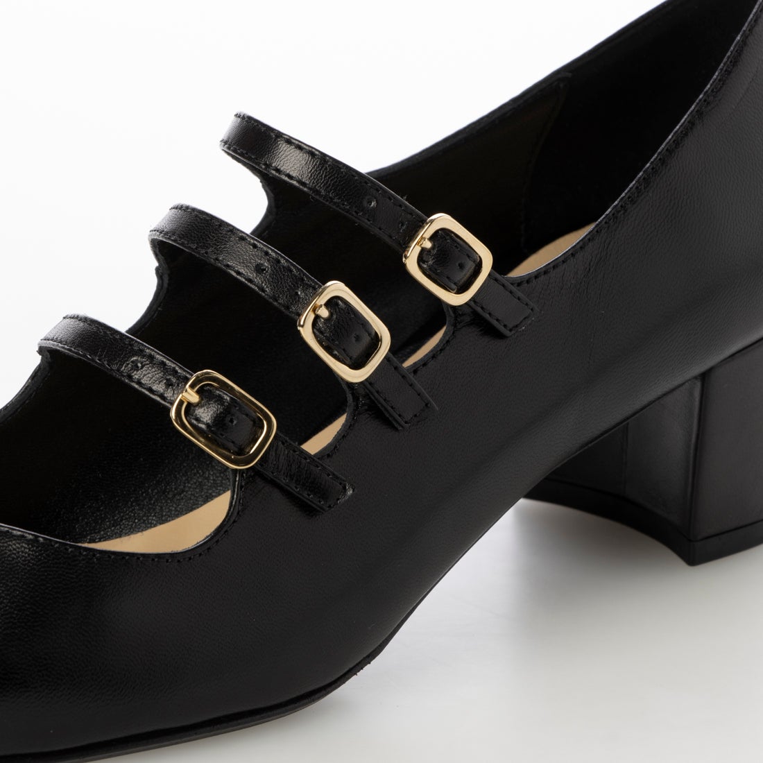 ファビオルスコーニ FABIO RUSCONI スクエアトウトリプルストラップ