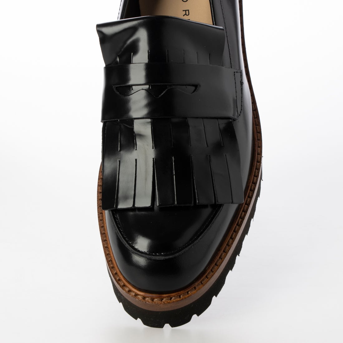 ファビオルスコーニ FABIO RUSCONI タンクソールキルト付きローファー