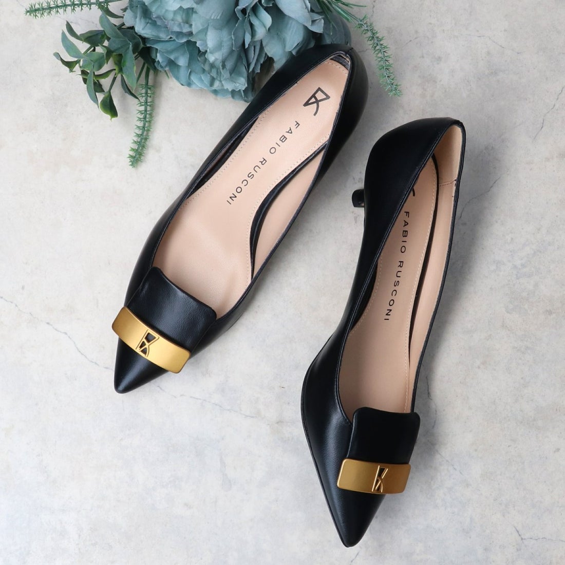 ファビオルスコーニ FABIO RUSCONI ポインテッドトウオーナメント