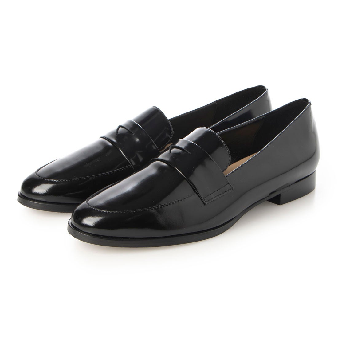 ファビオルスコーニ FABIO RUSCONI コインローファー （ブラック