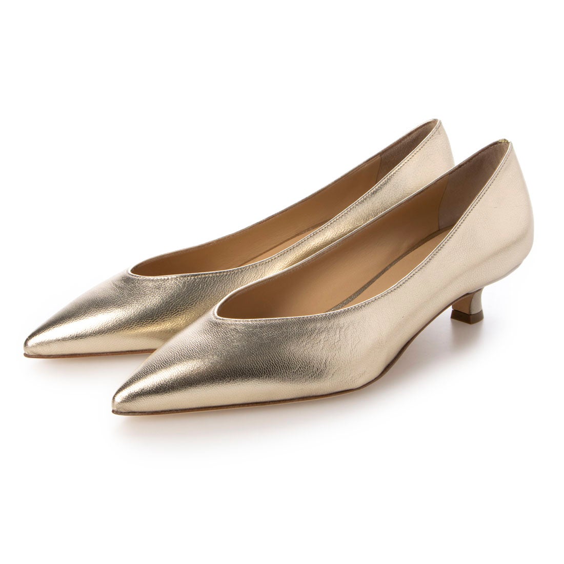 ファビオルスコーニ FABIO RUSCONI ポインテッドトゥパンプス