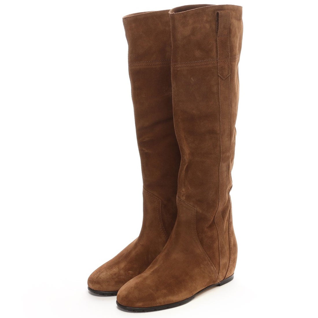 ファビオ ルスコーニ FABIO RUSCONI インヒールブーツ（キャメル