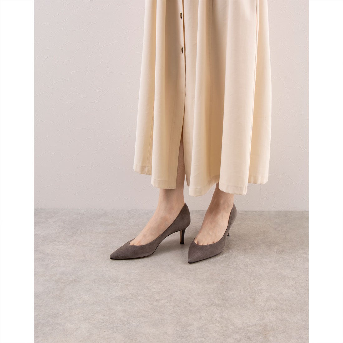 ○ファビオルスコーニ FABIO RUSCONI ポインテッドトウパンプス