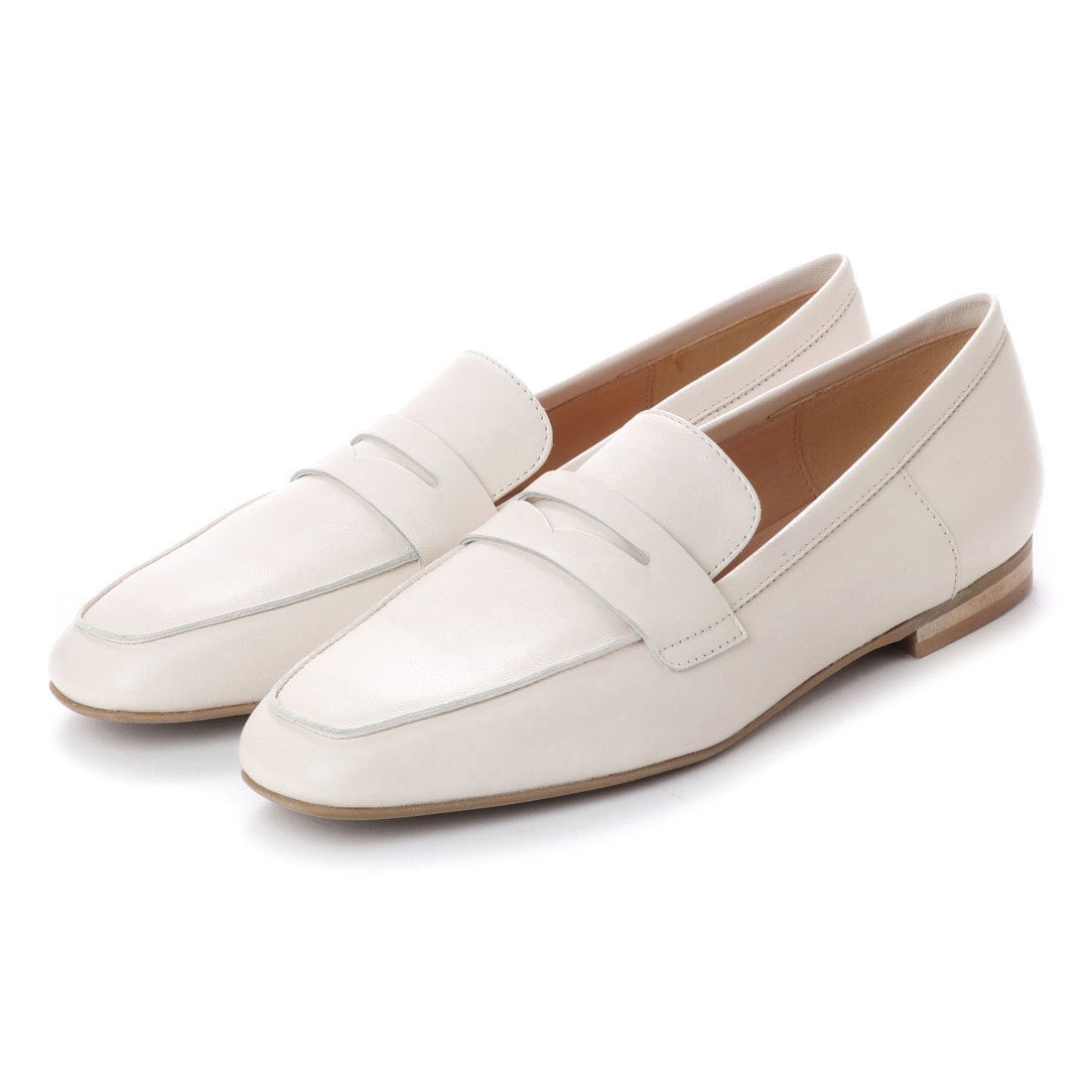 ○ファビオルスコーニ FABIO RUSCONI ローファー （アイボリー） -靴