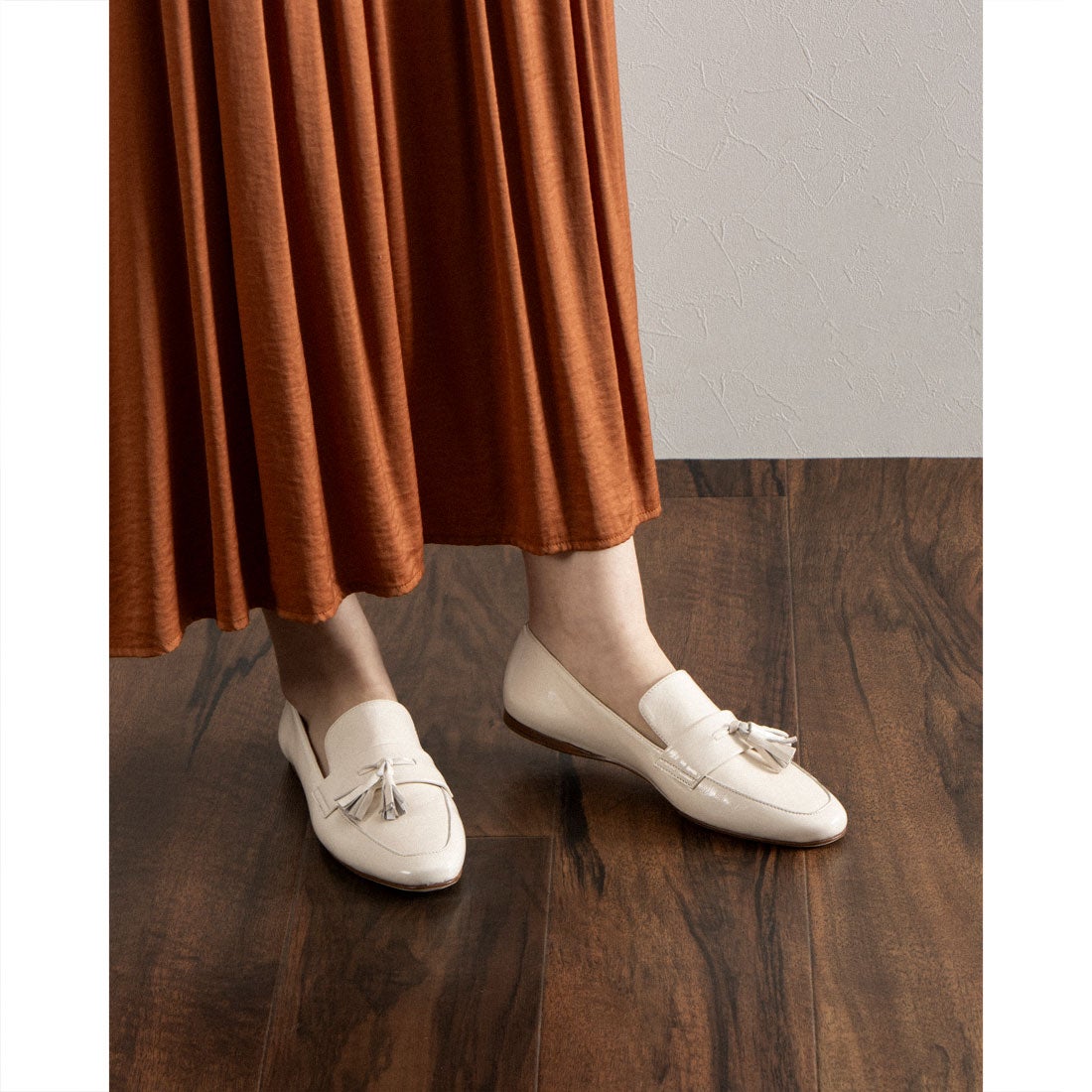 ○ファビオルスコーニ FABIO RUSCONI タッセルシューズ （ブラック