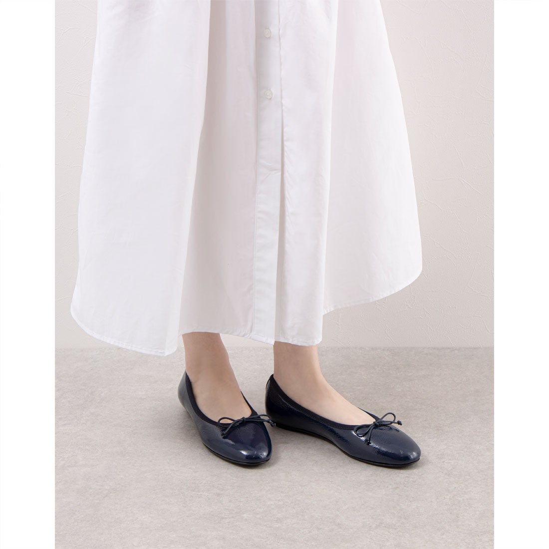 ファビオルスコーニ FABIO RUSCONI バレエシューズ （ブラック