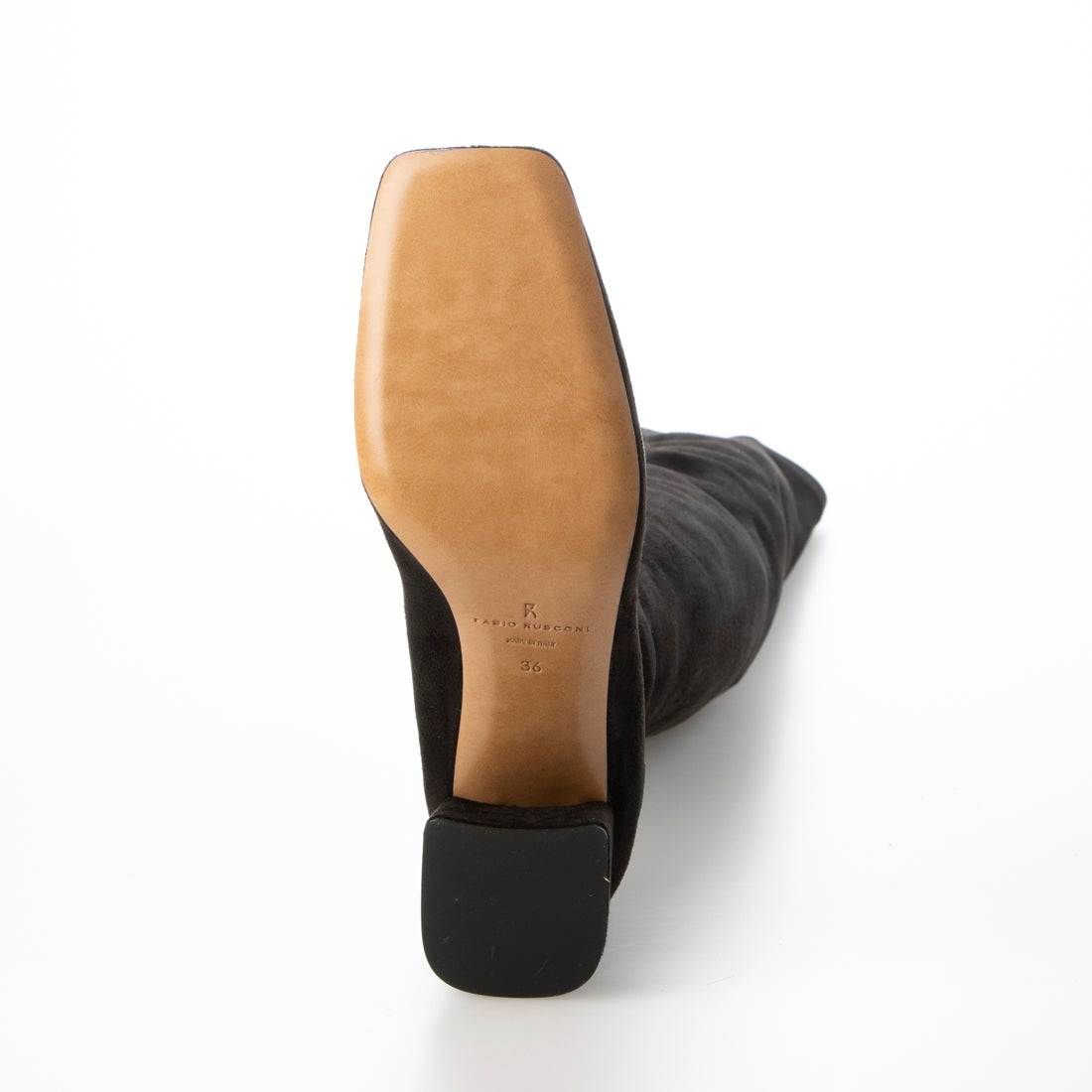 ファビオルスコーニ FABIO RUSCONI ストレッチニーハイブーツ