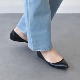 ファビオルスコーニ FABIO RUSCONI ポインテッドトウフラットパンプス