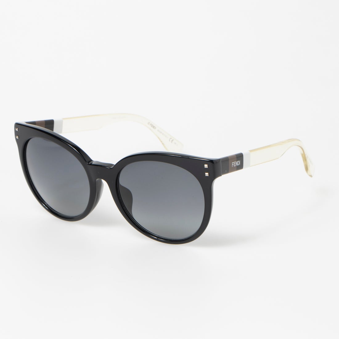 フェンディ FENDI サングラス レディース メンズ （ブラック/クリア
