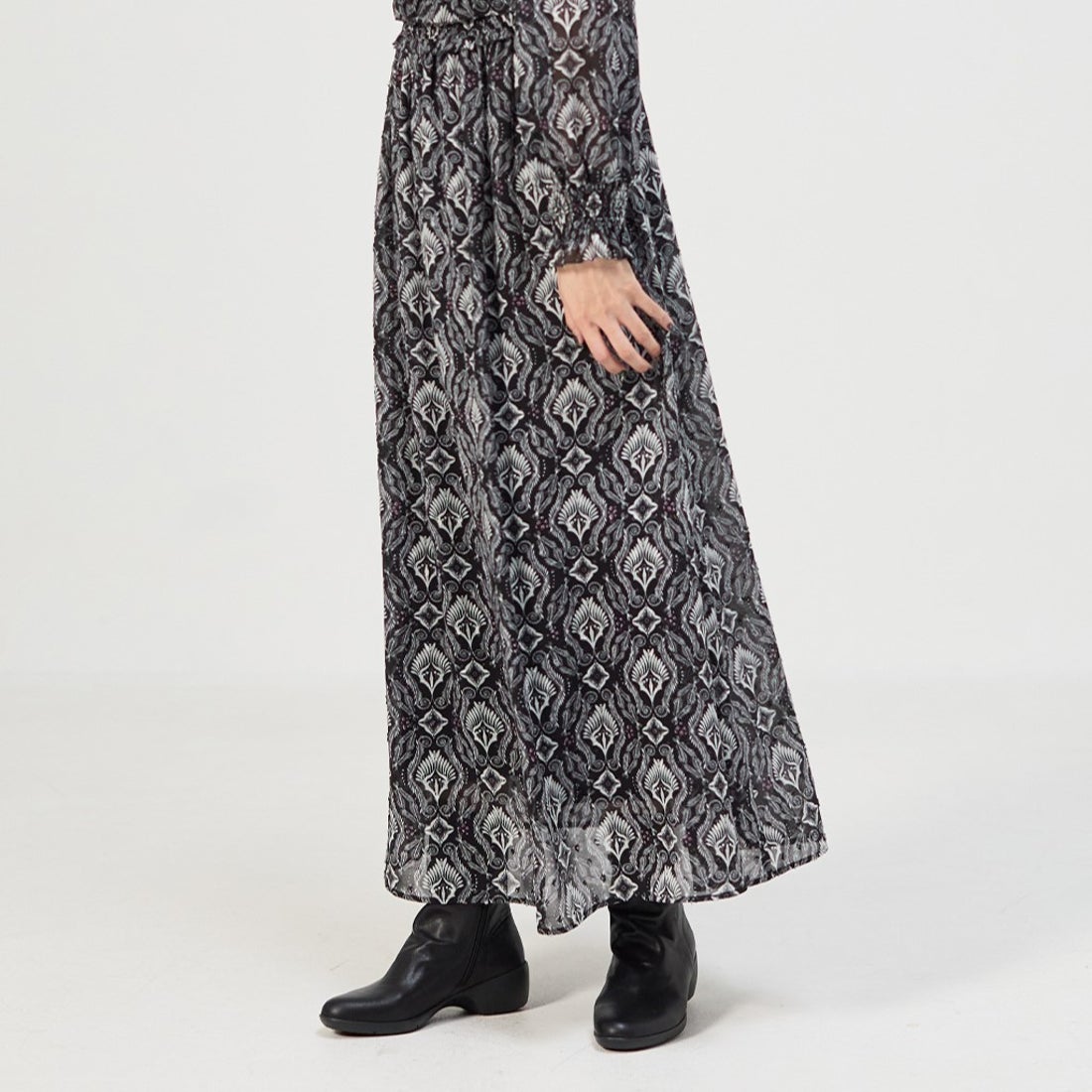 ソフトレザーブーツ900 （ブラック） -fitfit(フィットフィット