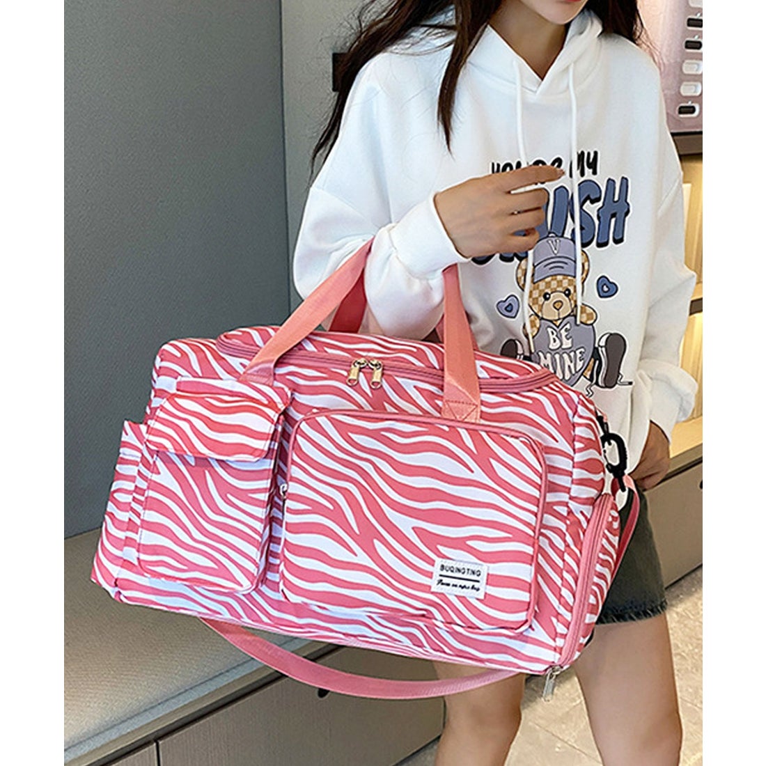 フロージュ florge 【2WAY/3WAY】【撥水加工】アシメポケットアニマル