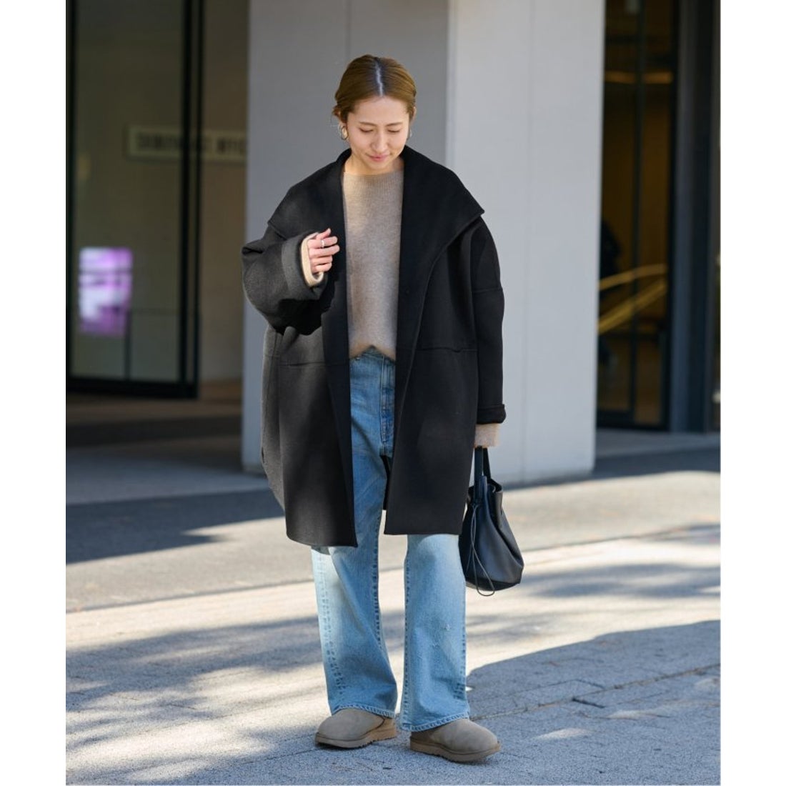 くうくう様 極美品 フレームワーク ハミルトンリバーフーディポンチョ