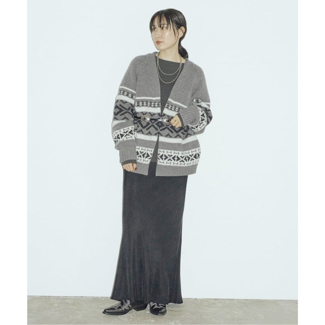フレームワーク FRAMeWORK ≪追加≫ジャガードカーディガン 2