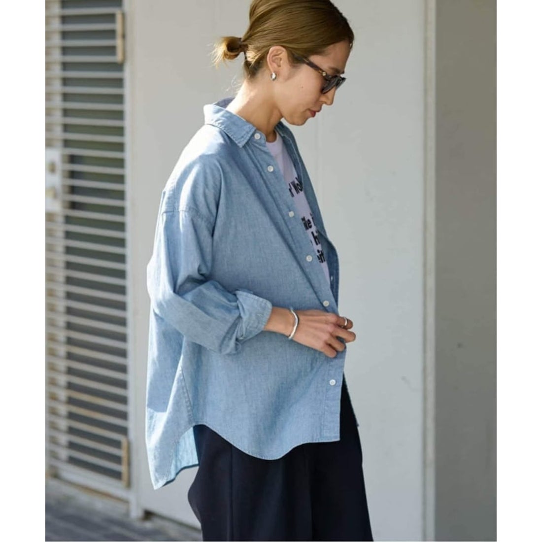 フレームワーク FRAMeWORK ≪追加≫ダンガリーシャツ3 （サックス