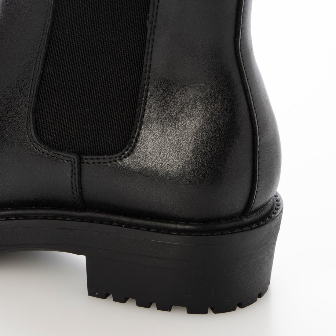 フラゴナール FRAGONARD 本革 サイドゴアブーツ （ブラック） -靴