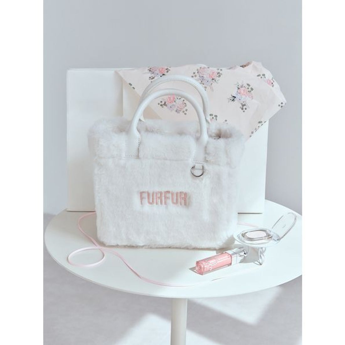 ファーファー FURFUR 【限定カラー】エコファートートバッグ （PNK