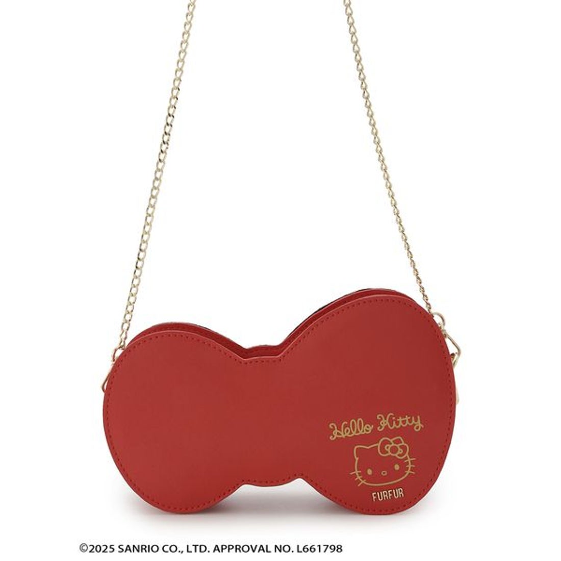 ファーファー FURFUR HELLO KITTYリボンバッグ （CGRY） -ファッション