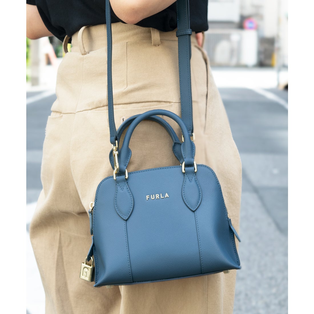 フルラ FURLA バック （ブルー） - ファッション通販 d fashion