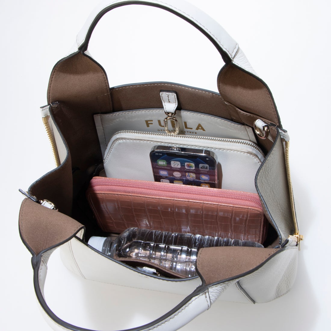 フルラ FURLA FURLA GILDA M TOTE （MARSHMALLOW+MARMO c