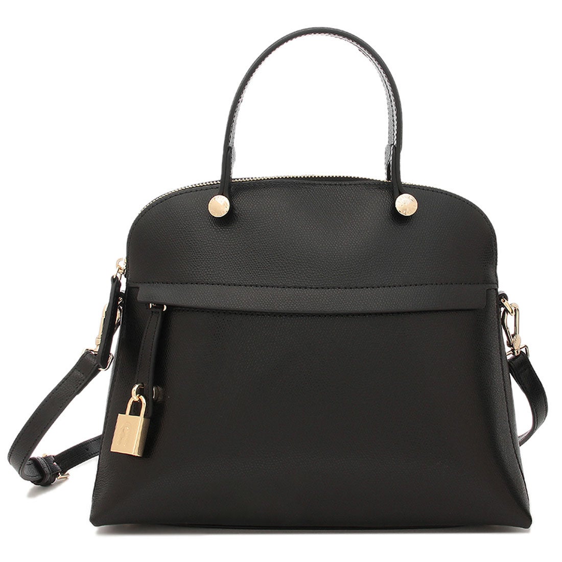 フルラ FURLA ハンドバッグ ショルダーバッグ パイパー ブラック