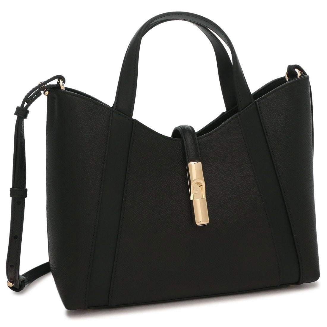 フルラ FURLA ハンドバッグ ショルダーバッグ ゴッチャ ブラック