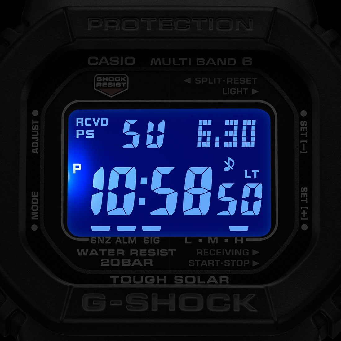 G-SHOCK】スクエアフェイス / 電波ソーラー / GW-M5610U-1BJF / G