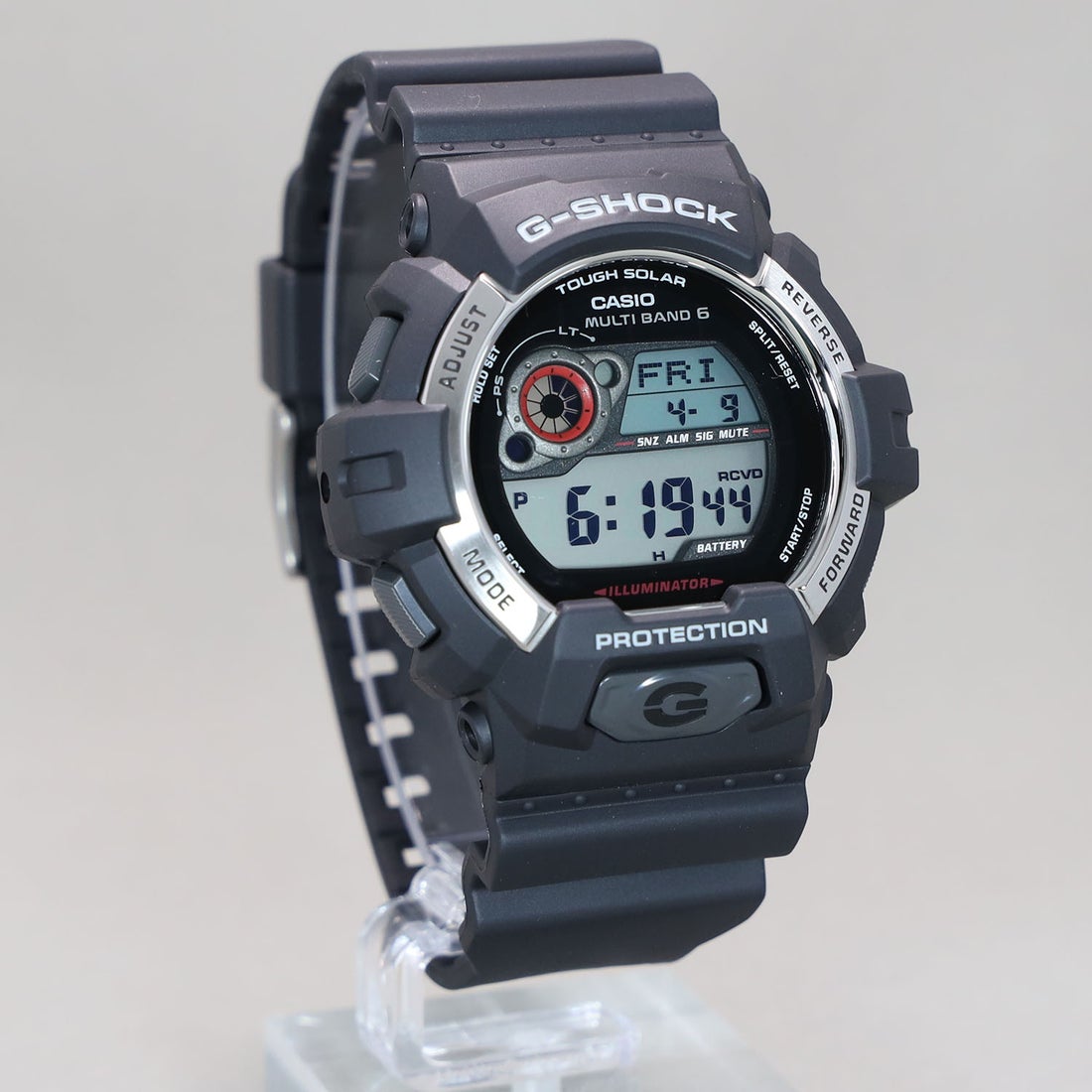 G-SHOCK】高輝度LED+電波ソーラー / GW-8900-1JF / Gショック