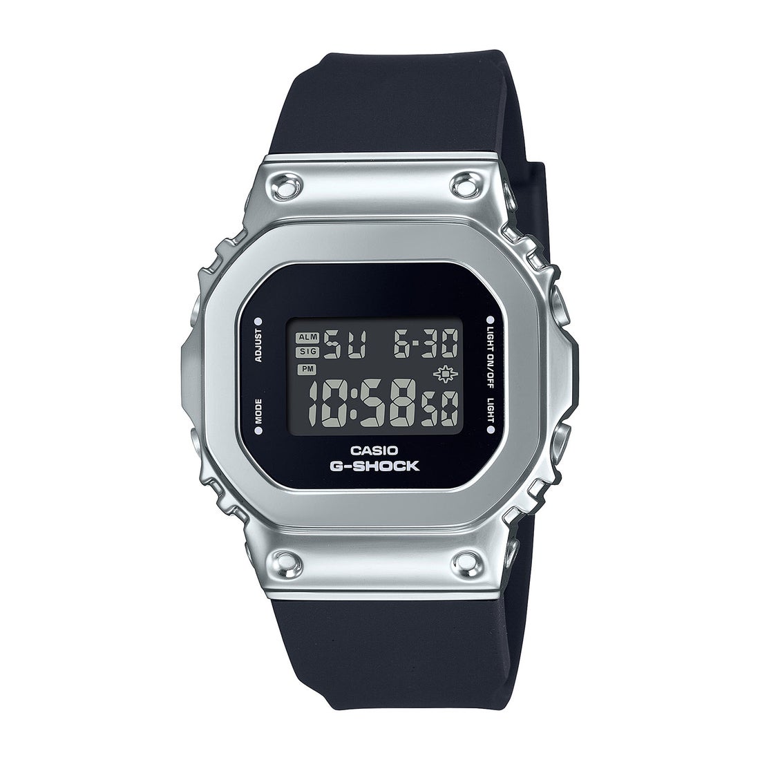 G-SHOCK】5600シリーズ / メタルベゼル / GM-S5600U-1JF （ブラックX