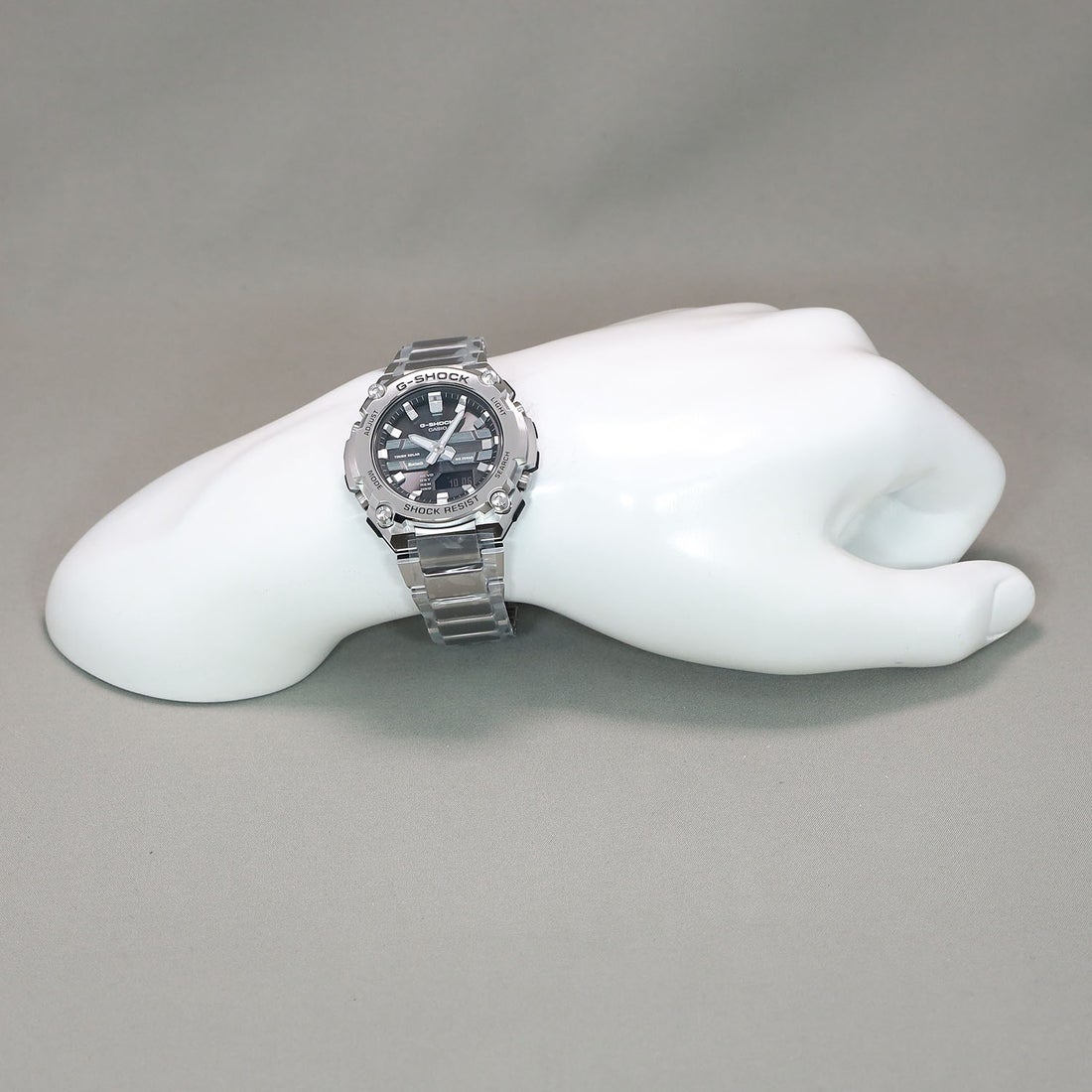 G-SHOCK】G-STEEL / ソーラー / GST-B600D-1AJF （シルバー×ブラック